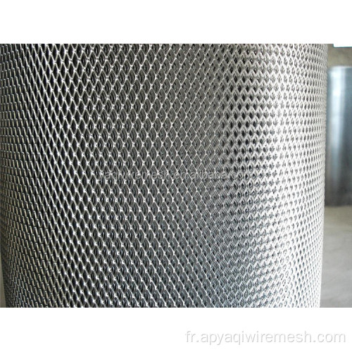 Galvanisé Strouged Metal Mesh Diamond Hole